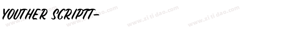 Youther Scriptt字体转换